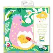 Djeco Magische kleurplaten - Babydieren uit de tuin 1,5+