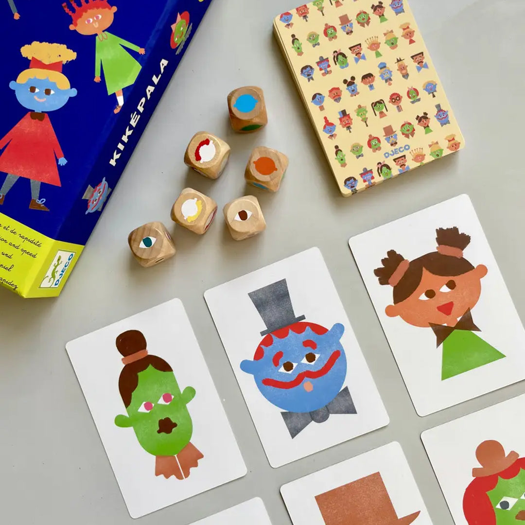 Djeco Observatie en Snelheidsspel Kiképala 5+