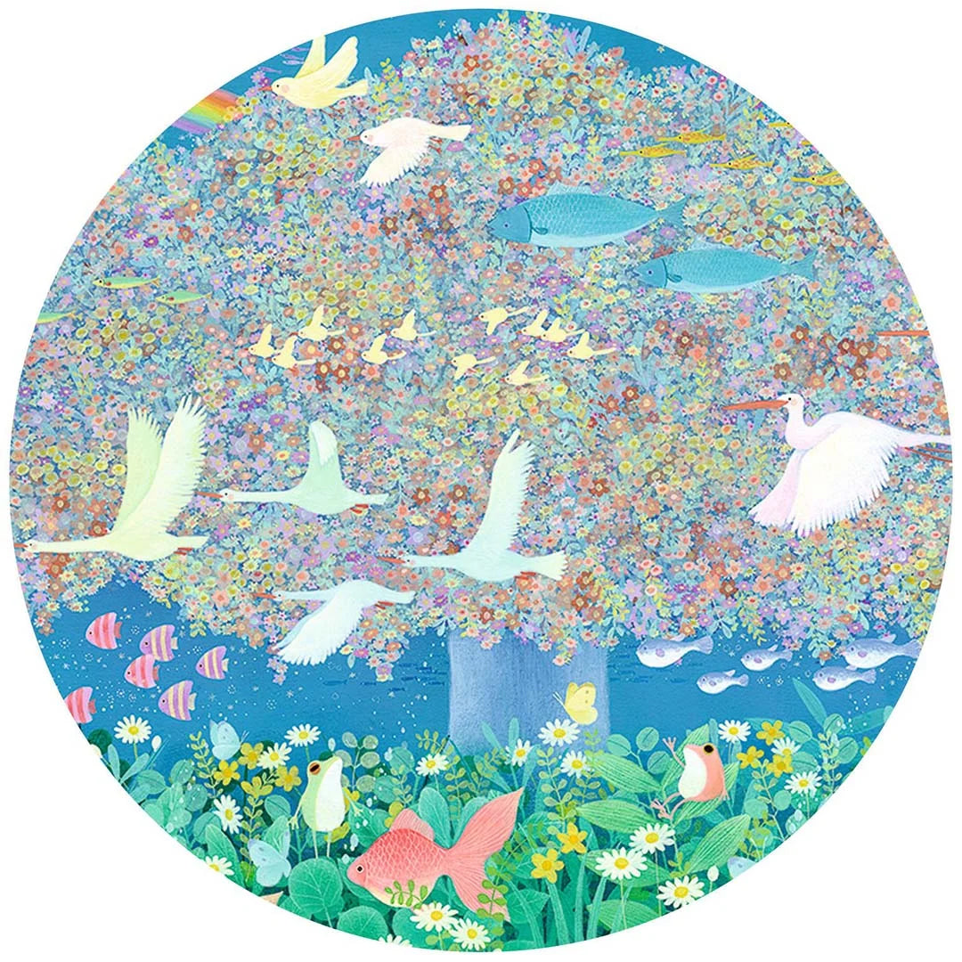Djeco Puzzel 'Dreamy Dreams', 350 st, 97x33 cm