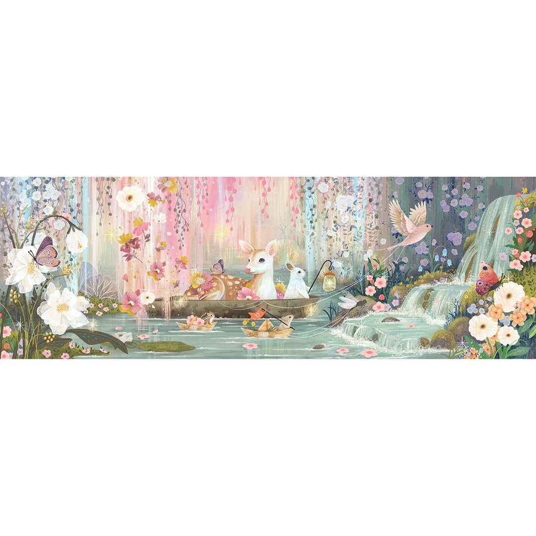 Djeco Puzzel 'Fairy Lake', 350 st, 97x33 cm