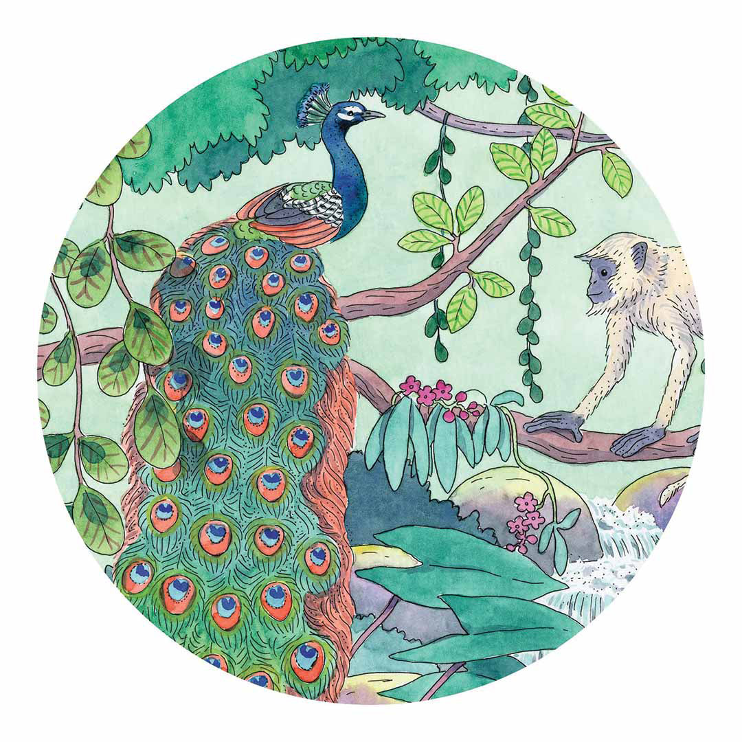 Djeco puzzel Indian Jungle, 54 st, 40x37 cm