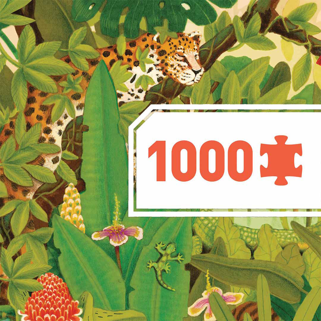 Djeco Puzzel 'Hidden in the Nature', 1000 st, 97x33 cm