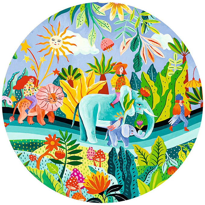 Djeco Puzzel 'La Fïesta', 1000 st, 97x33 cm