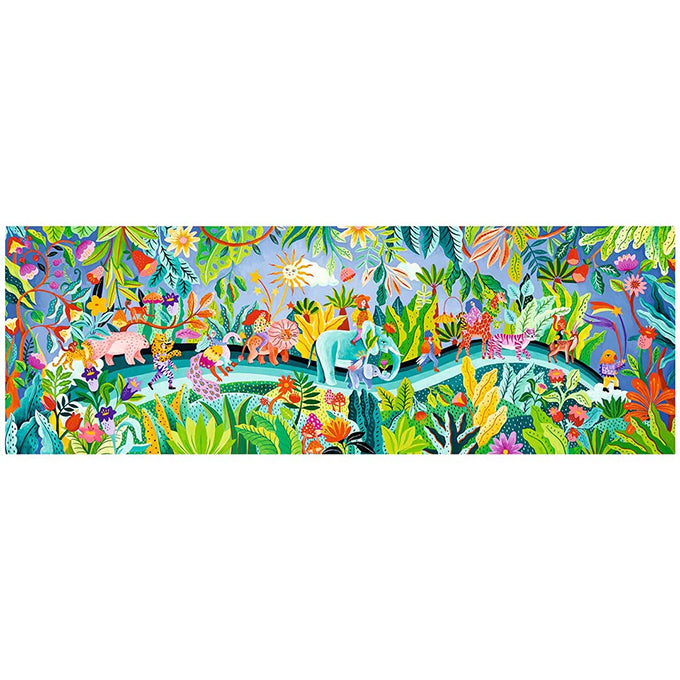 Djeco Puzzel 'La Fïesta', 1000 st, 97x33 cm