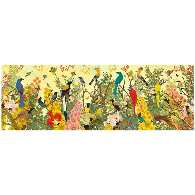 Djeco Puzzel 'Peaceful Birds', 1000 st, 97x33 cm