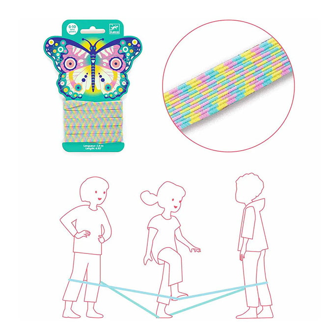 Djeco Springelastiek Vlinder