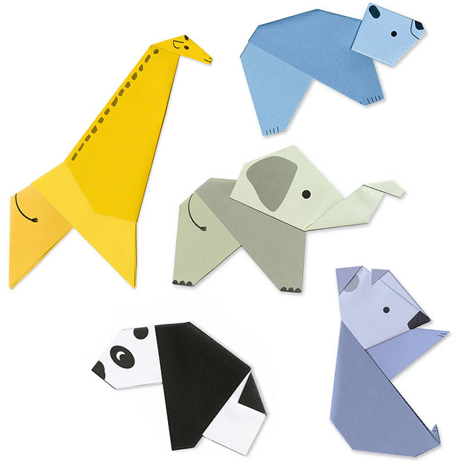 Djeco vouwpapier - Eerste vouwsels 4+