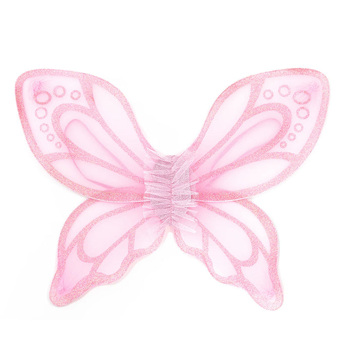 Great Pretenders, Elfenjurk / Vlinderjurk met vleugels, Pink Butterfly Dress, 5-7 jaar