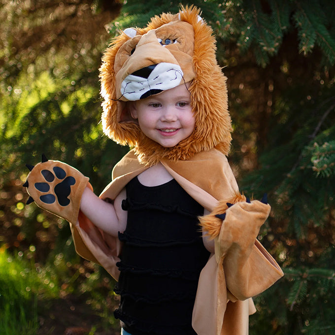 Great Pretenders, Leeuwen Cape, Woodland Storybook Lion Cape, 2-3 jaar