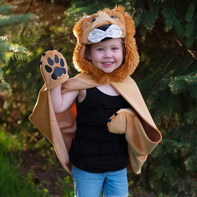 Great Pretenders, Leeuwen Cape, Woodland Storybook Lion Cape, 2-3 jaar