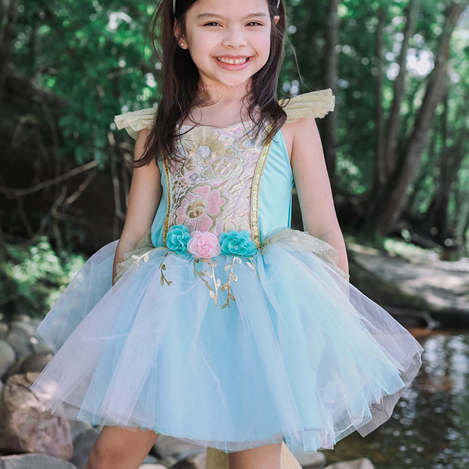 Great Pretenders, Zeemeermin Jurk met staart, Mermalicious Dress, 5-6 jaar