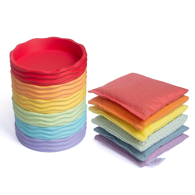 Grennn x Little Botanic Label speelset pastel waves - basis