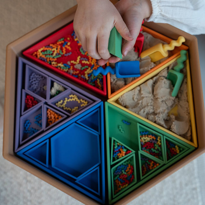 Grennn 'Mandigo' Inlegdriehoek Naturel