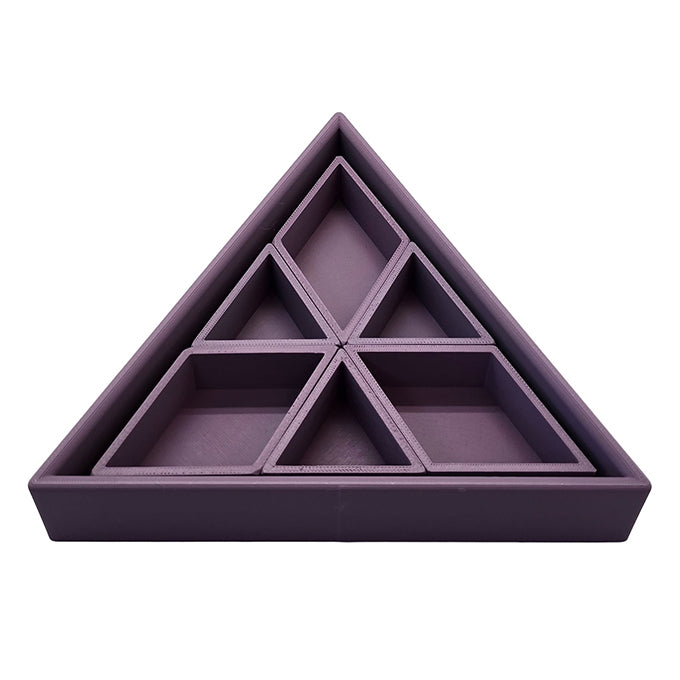 Grennn 'Mandigo' Inlegdriehoek Paars