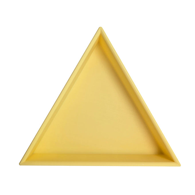 Grennn 'Mandigo' Inlegdriehoek Geel Pastel