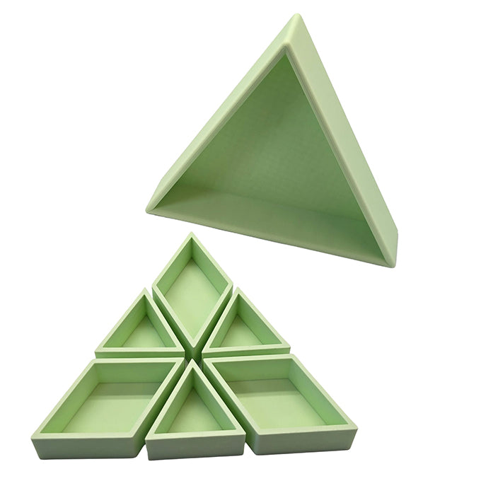 Grennn 'Mandigo' Inlegdriehoek Groen Pastel