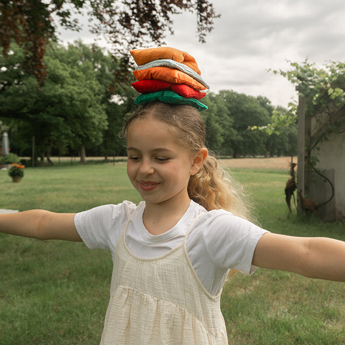 Little Botanic Label Sensorische Pittenzakjes - Pastel