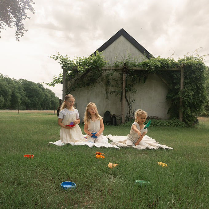 Little Botanic Label Sensorische Pittenzakjes - Pastel