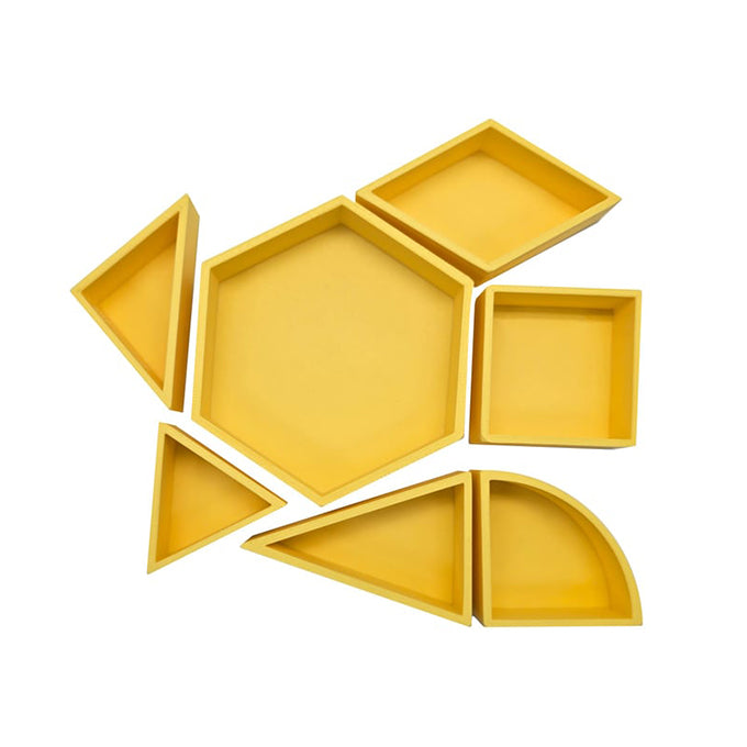 Grennn 'Mandigo' Speelbakje Vierkant Geel