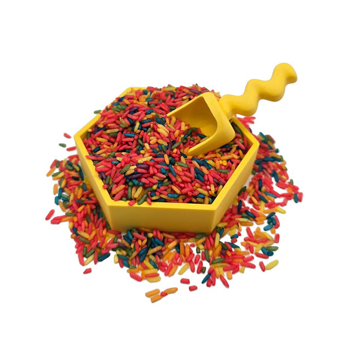 Grennn 'Mandigo' Speelbakje Zeshoekig Geel