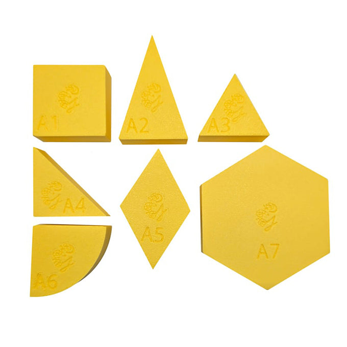 Grennn 'Mandigo' Speelbakje Vierkant Geel