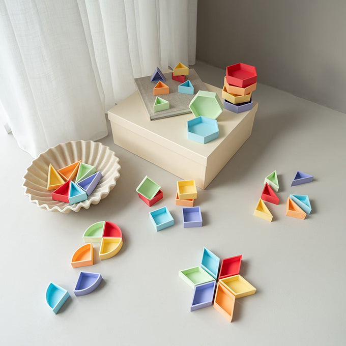 Grennn 'Mandigo' Speelbakjes Set Pastel Ruit