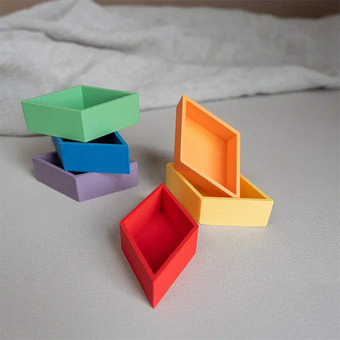 Grennn 'Mandigo' Speelbakjes Set Regenboog Ruit