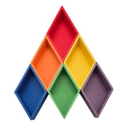 Grennn 'Mandigo' Speelbakjes Set Regenboog Ruit