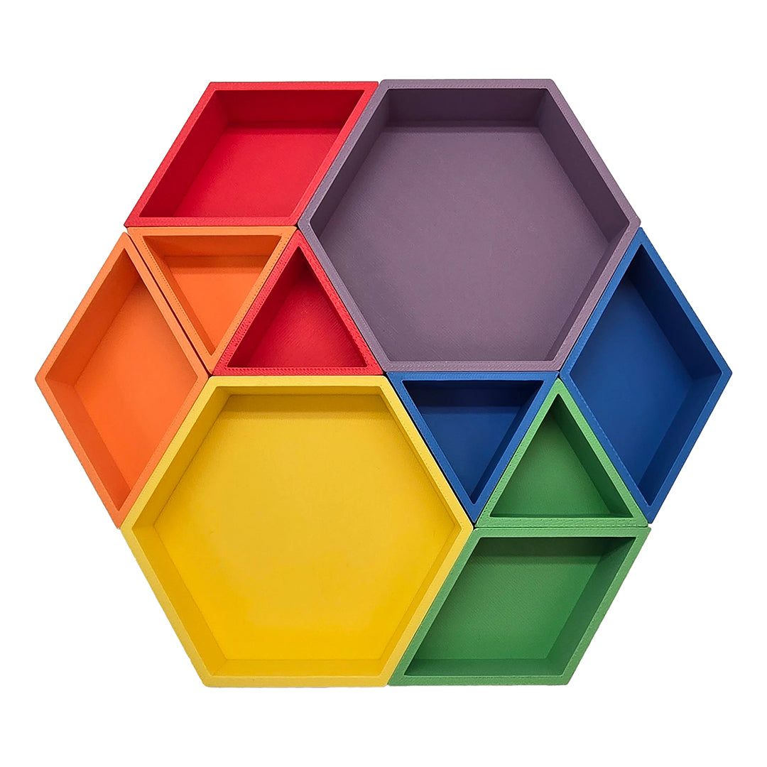 Grennn 'Mandigo' Speelbakjes Mini Set Regenboog