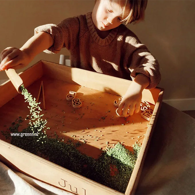 Grennn x Little Botanic Label speelset pastel waves - compleet