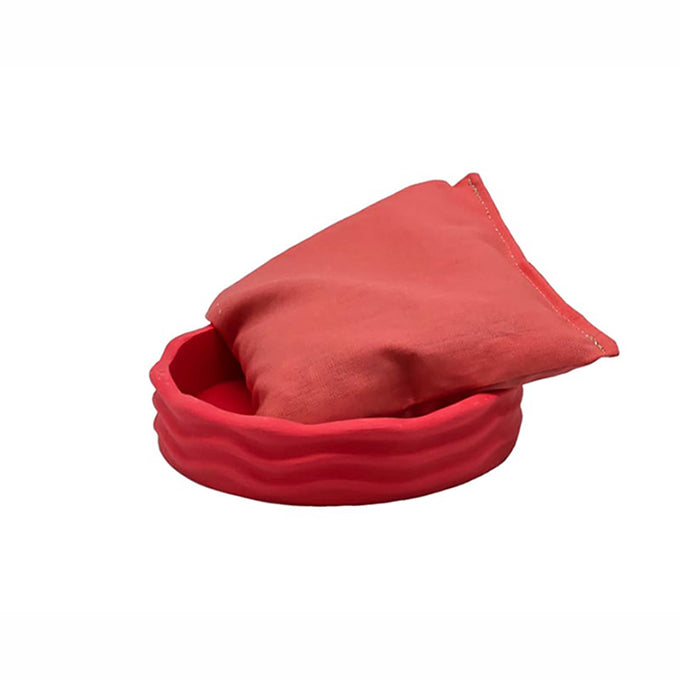 Grennn 'Wave' Speelbakje Pastel Rood