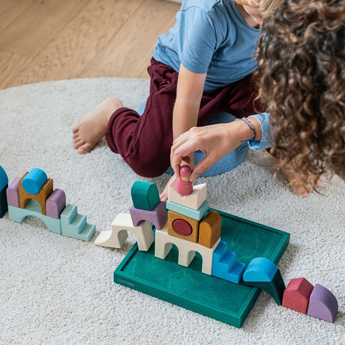 Grimm's Blokkenset, Tiny Art Collection, Floors