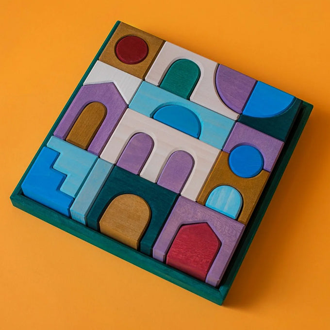 Grimm's Blokkenset, Tiny Art Collection, Floors