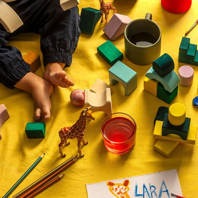 Grimm's Blokkenset, Tiny Art Collection, Movement