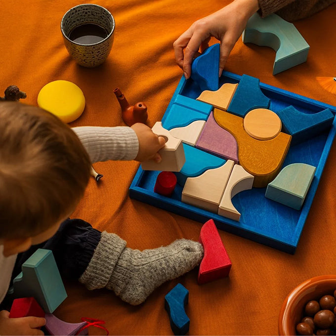 Grimm's Blokkenset, Tiny Art Collection, Wave