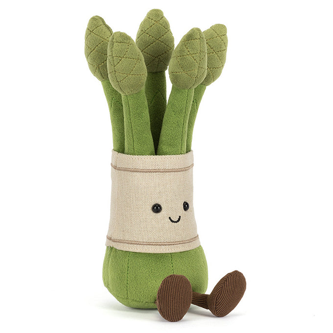 Jellycat Knuffel asperges, Amuseables Asparagus