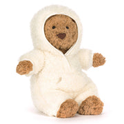 Jellycat Knuffel Beer in Onesie, Bartholomew Bear All-in-one Outfit, 26cm