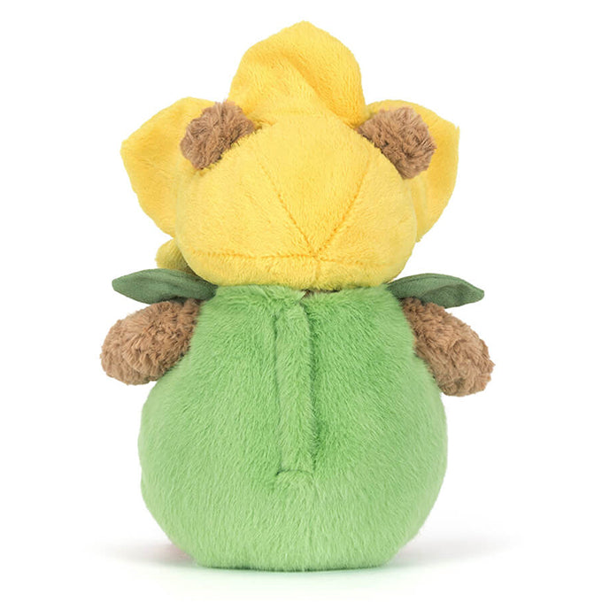 Jellycat Knuffel Beer in Bloemenpak, Bartholomew Bear Daffodil Outfit