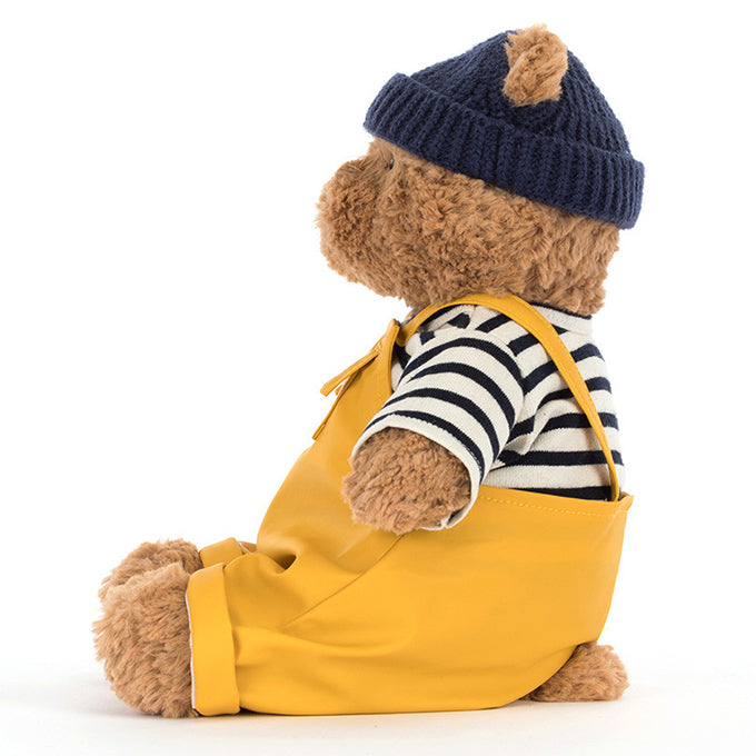 Jellycat Knuffel Beer in Zeeman outfit, Bartholomew Bear Seafarer Outfit