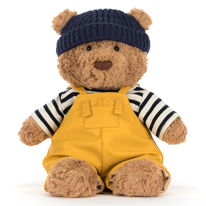 Jellycat Knuffel Beer in Zeeman outfit, Bartholomew Bear Seafarer Outfit