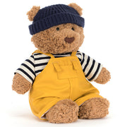 Jellycat Knuffel Beer in Zeeman outfit, Bartholomew Bear Seafarer Outfit