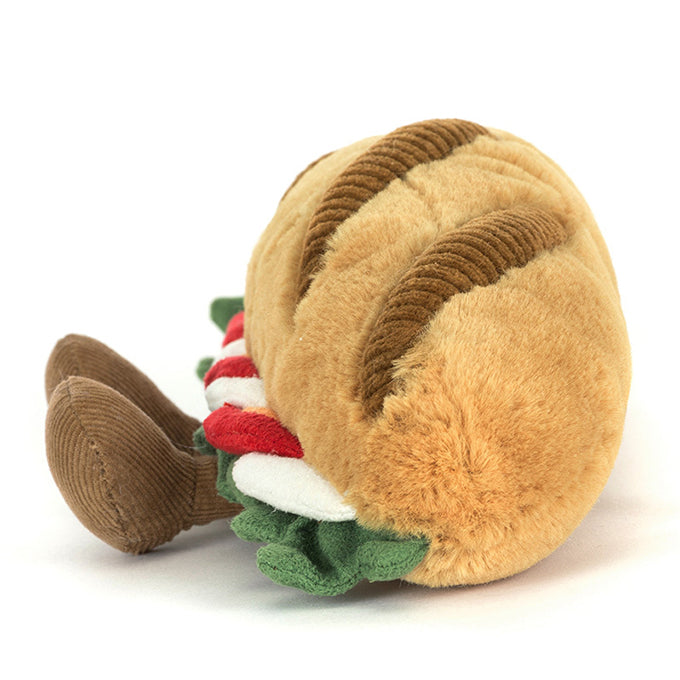 Jellycat Knuffel Stokbrood, Amuseables Caprese Baguette