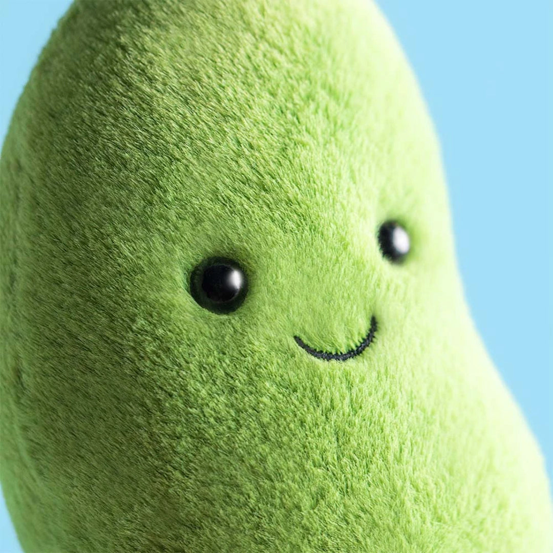 Jellycat Knuffel Edamame Boon, Amuseables Soyella Edamame Bean, 13cm