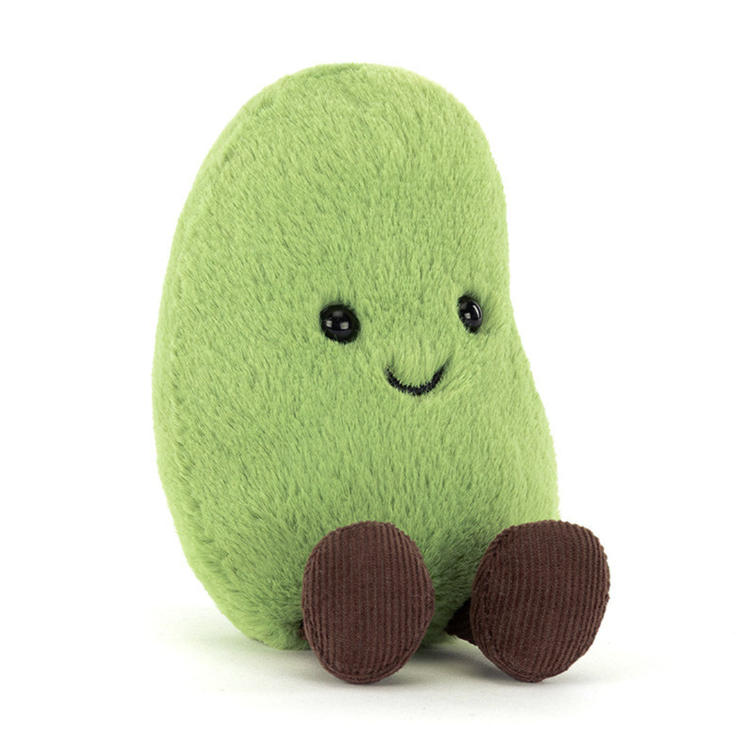 Jellycat Knuffel Edamame Boon, Amuseables Soyella Edamame Bean, 13cm