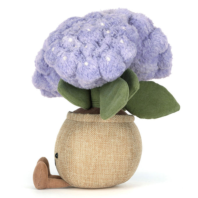 Jellycat Knuffel plant Hortensia, Amuseables Hydrangea, 24cm