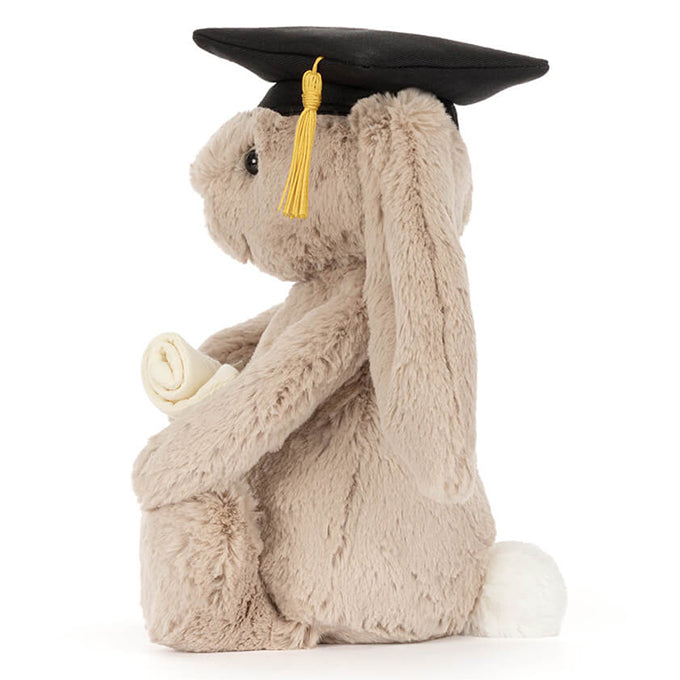 Jellycat Knuffel Konijn, Bashful Bunny Graduation Outfit, 31cm