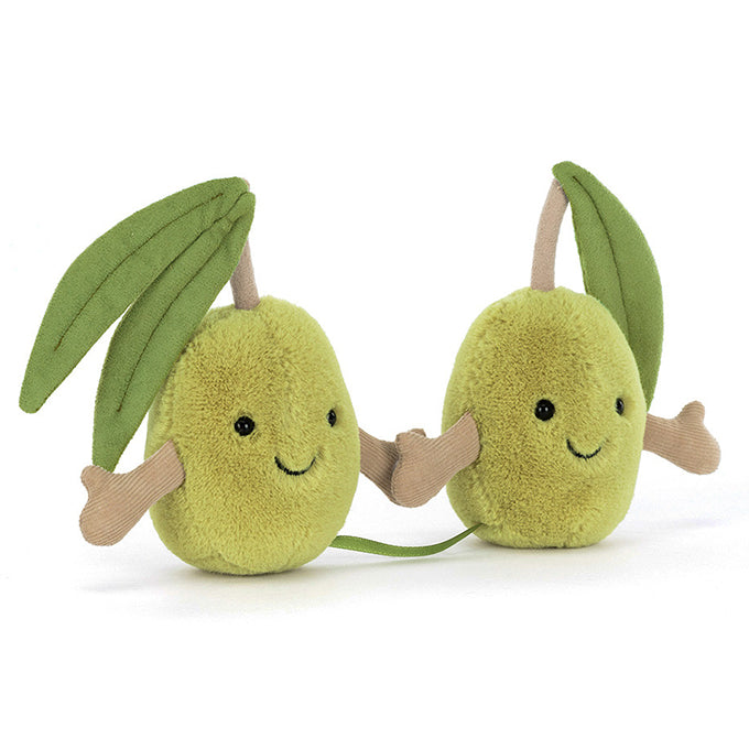 Jellycat Knuffel Olijven, Amuseables Pair of Olives