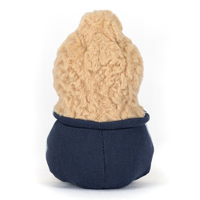 Jellycat Knuffel Pinda, Amuseables Peanut Star Student Outfit, 15cm