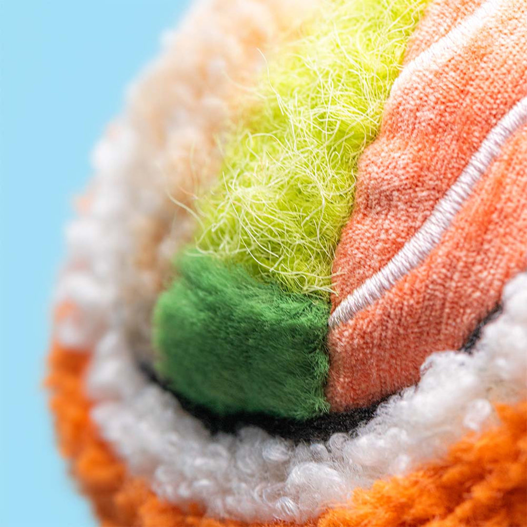 Jellycat Knuffel Sushi, Amuseables Codhi Californian Roll, 9cm