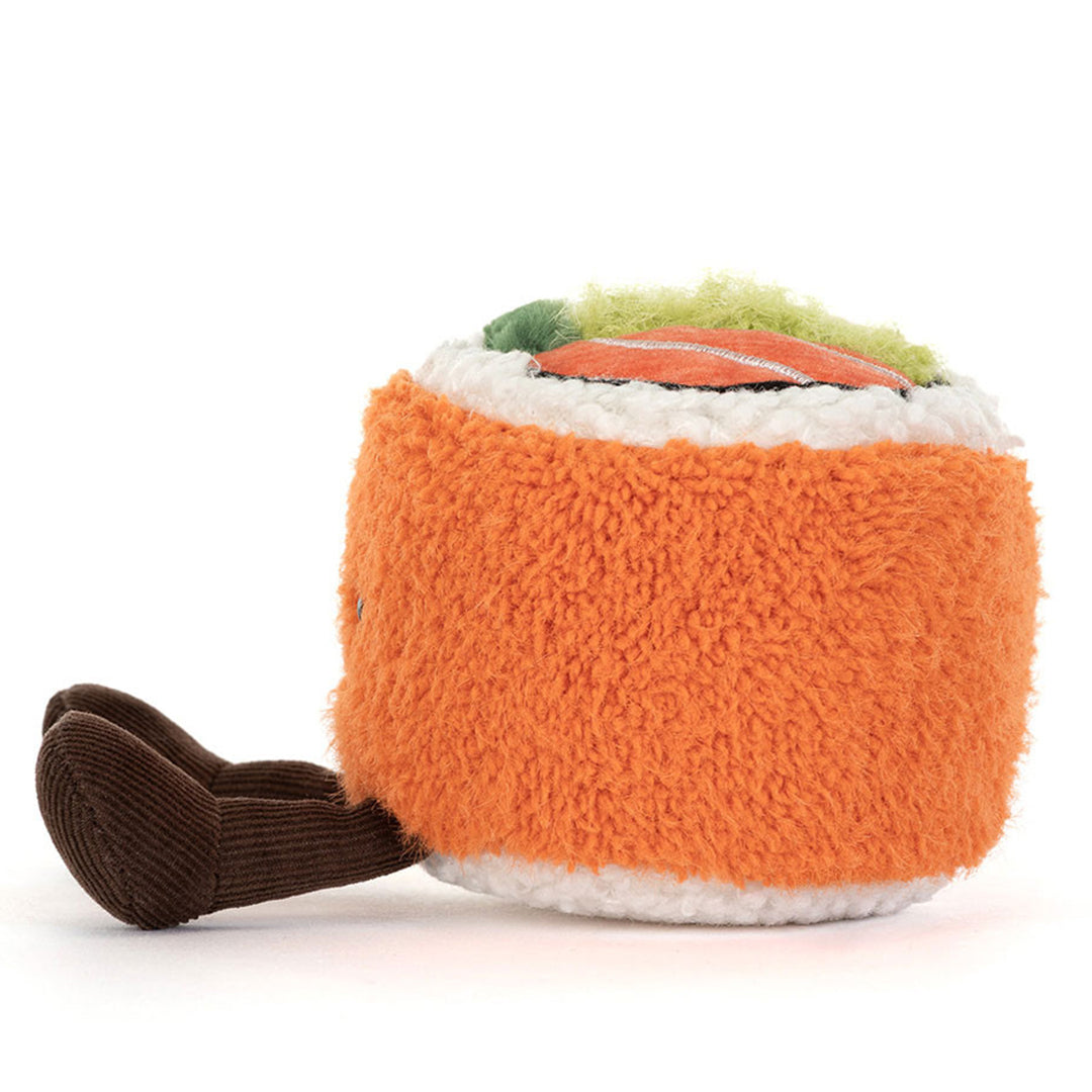 Jellycat Knuffel Sushi, Amuseables Codhi Californian Roll, 9cm
